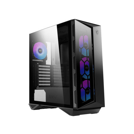 MSI MPG GUNGNIR 110R PC Case, Mid-Tower, USB 3.2, Black | MSI | MPG GUNGNIR 110R | Black | ATX | Power supply included No