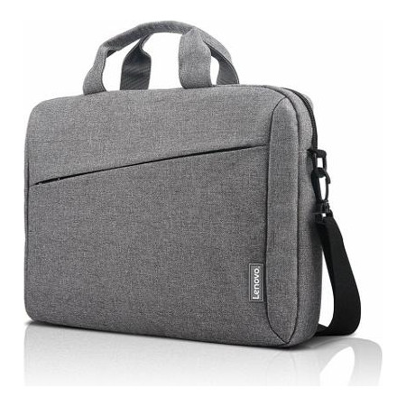 Lenovo | 15.6-inch Laptop Casual Toploader T210 Grey | Essential | Messenger-Briefcase | Grey | Shoulder strap