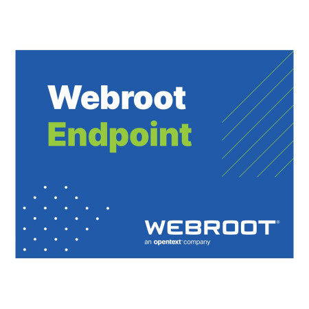 Webroot | Business Endpoint Protection with GSM Console | Antivirus Business Edition | 1 year(s) | License quantity 1-9 user(s)