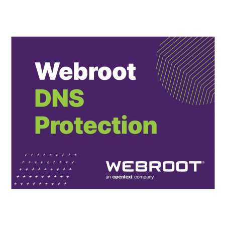 Webroot | DNS Protection with GSM Console | 1 year(s) | License quantity 1-9 user(s)