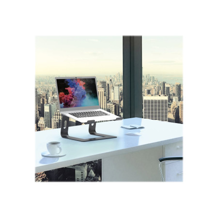 PORT DESIGNS | 901103 | Ergonomic Notebook stand | Notebook Stand | Black | 10-15.6 "