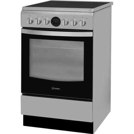 INDESIT | Cooker | IS5V8CHX/E | Hob type Vitroceramic | Oven type Electric | Stainless steel | Width 50 cm | Grilling | Electron