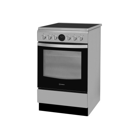 INDESIT | Cooker | IS5V8CHX/E | Hob type Vitroceramic | Oven type Electric | Stainless steel | Width 50 cm | Grilling | Electron