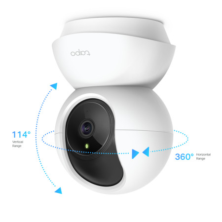 TP-LINK | Pan/Tilt Home Security Wi-Fi Camera | Tapo C200 | 4mm/F/2.4 | Privacy Mode, Sound and Light Alarm, Motion Detection an