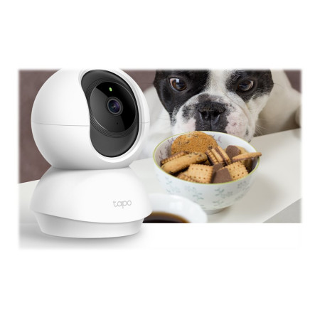 TP-LINK | Pan/Tilt Home Security Wi-Fi Camera | Tapo C200 | 4mm/F/2.4 | Privacy Mode, Sound and Light Alarm, Motion Detection an