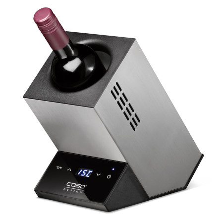 Caso | Wine cooler for one bottle | WineCase One | Energy efficiency class Not apply | Free standing | Bottles capacity 1 | Inox