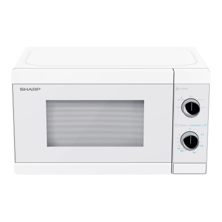 Sharp | Microwave Oven | YC-MS01E-C | Free standing | 20 L | 800 W | White