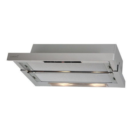 CATA | Hood | TF 5260 X | Telescopic | Energy efficiency class D | Width 60 cm | 325 m /h | Slider control | LED | Inox