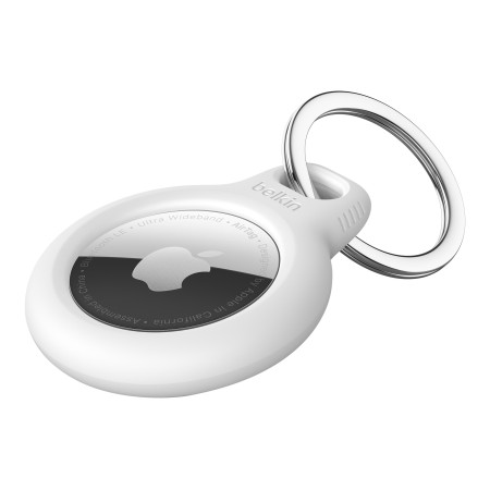 Belkin | Secure Holder with Key Ring for AirTag | white