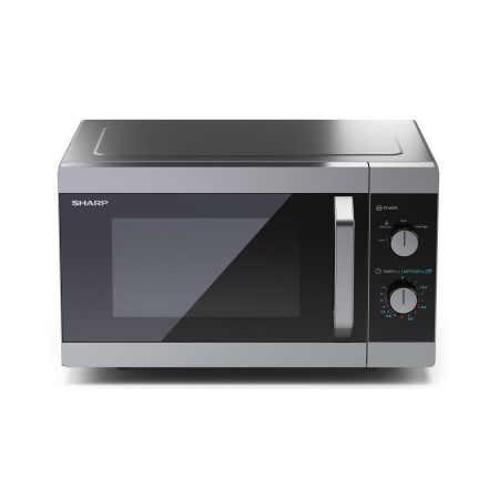 Sharp | Microwave oven | YC-MS31E-S | Free standing | 900 W | Silver