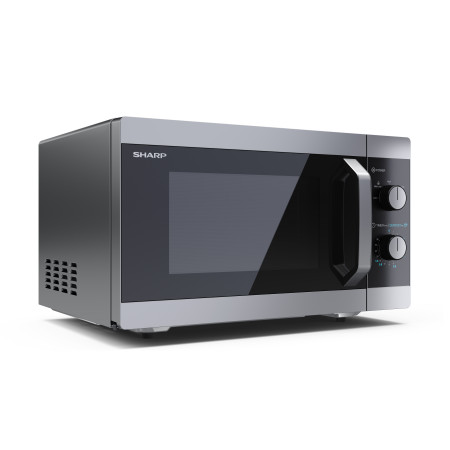 Sharp | Microwave oven | YC-MS31E-S | Free standing | 900 W | Silver