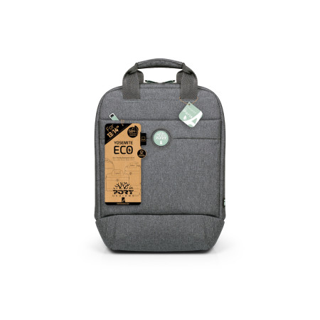 PORT DESIGNS | YOSEMITE Eco | Laptop Backpack | Backpack | Grey | Shoulder strap