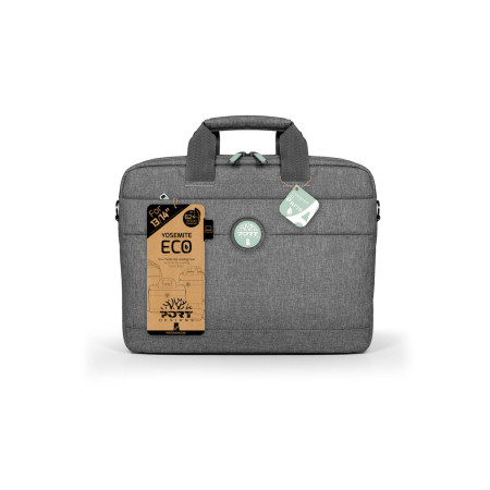 PORT DESIGNS | Yosemite Eco TL Laptop Case 13/14 | Laptop Case | Grey | Shoulder strap