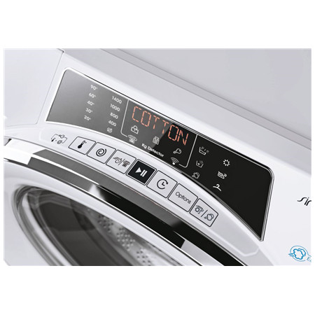 Candy | Washing Machine | ROW4966DWMCE/1-S | Energy efficiency class D | Front loading | Washing capacity 9 kg | 1400 RPM | Dept