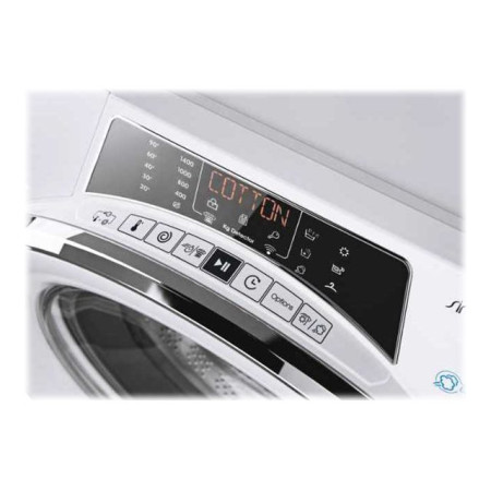 Candy | Washing Machine | ROW4966DWMCE/1-S | Energy efficiency class D | Front loading | Washing capacity 9 kg | 1400 RPM | Dept