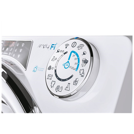 Candy | Washing Machine | ROW4966DWMCE/1-S | Energy efficiency class D | Front loading | Washing capacity 9 kg | 1400 RPM | Dept