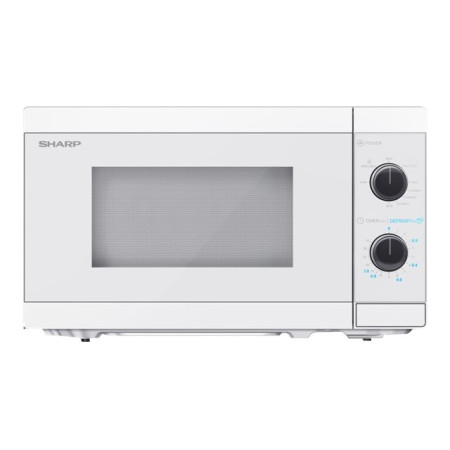 Sharp | Microwave Oven with Grill | YC-MG01E-C | Free standing | 800 W | Grill | White