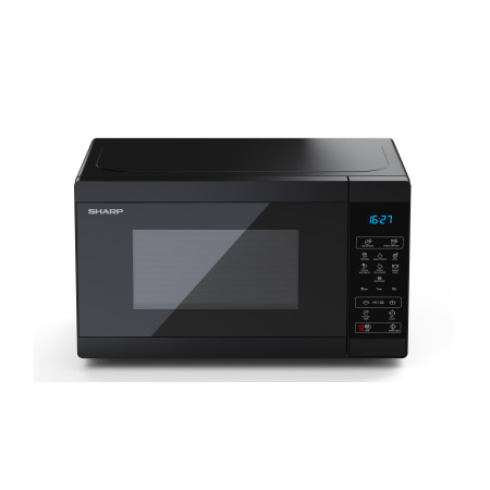 Sharp | Microwave Oven | YC-MS02E-B | Free standing | 800 W | Black