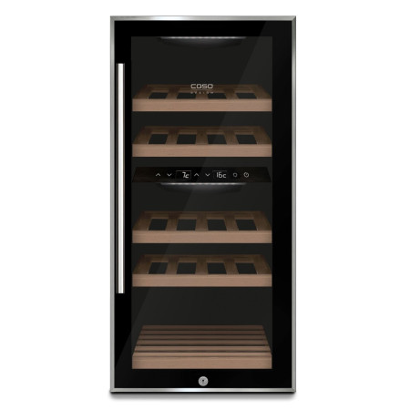 Caso | Wine cooler | WineComfort 24 | Energy efficiency class G | Bottles capacity 24 bottles | Cooling type Compressor technolo