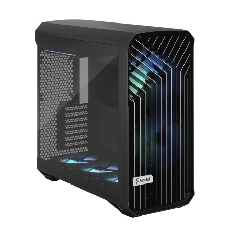 Fractal Design | Torrent Compact RGB TG Light Tint | Side window | Black | ATX