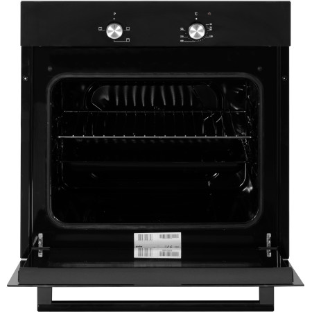 Simfer | Oven | 8004AERSP | 62 L | Electric | Manual | Mechanical control | Height 60 cm | Width 60 cm | Black