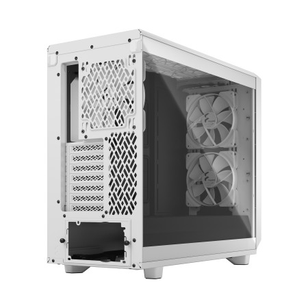 Fractal Design | Meshify 2 Lite TG Clear | Side window | White | E-ATX | Power supply included No | ATX