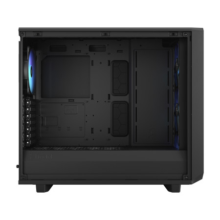 Fractal Design | Meshify 2 Lite RGB TG Light Tint | Side window | Black | E-ATX | Power supply included No | ATX