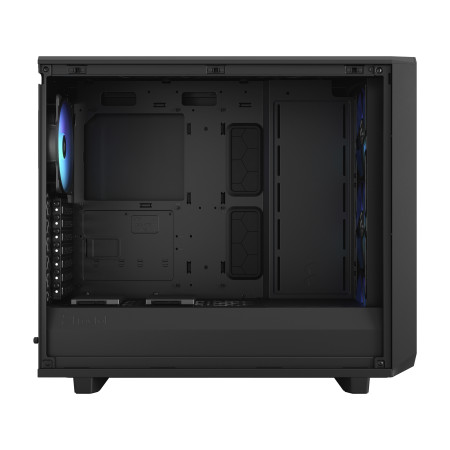 Fractal Design | Meshify 2 Lite RGB TG Light Tint | Side window | Black | E-ATX | Power supply included No | ATX