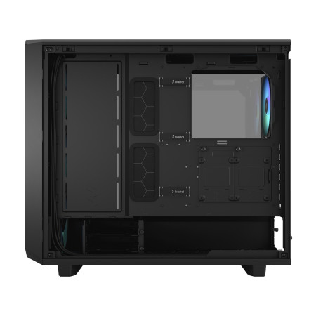 Fractal Design | Meshify 2 Lite RGB TG Light Tint | Side window | Black | E-ATX | Power supply included No | ATX