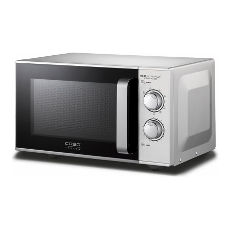 Caso | Ceramic Microwave Oven with Grill | MG 25 Ecostyle | Free standing | 25 L | 900 W | Grill | Silver