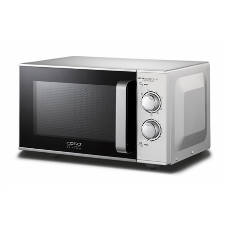 Caso | Ceramic Microwave Oven with Grill | MG 25 Ecostyle | Free standing | 25 L | 900 W | Grill | Silver