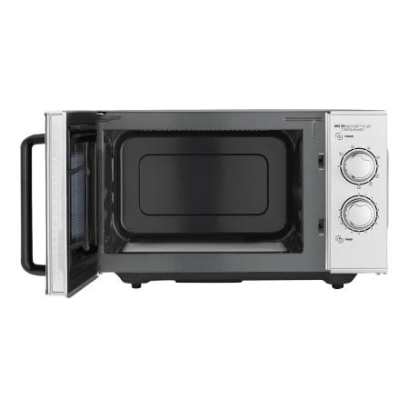 Caso | Ceramic Microwave Oven with Grill | MG 25 Ecostyle | Free standing | 25 L | 900 W | Grill | Silver