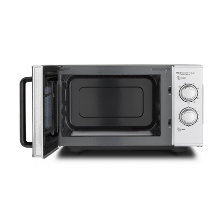 Caso | Ceramic Microwave Oven with Grill | MG 25 Ecostyle | Free standing | 25 L | 900 W | Grill | Silver