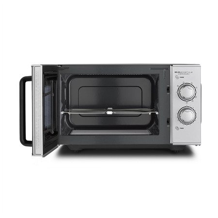 Caso | Ceramic Microwave Oven with Grill | MG 25 Ecostyle | Free standing | 25 L | 900 W | Grill | Silver