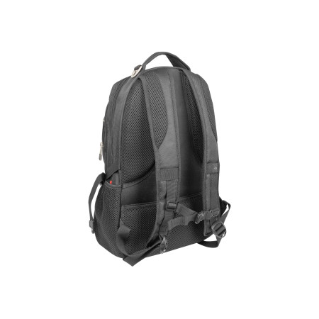 Natec | NTO-1703 | Laptop Backpack Merino | Backpack | Black | 15.6 " | Shoulder strap