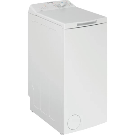 INDESIT | Washing machine | BTW L60400 EE/N | Energy efficiency class C | Top loading | Washing capacity 6 kg | 951 RPM | Depth 