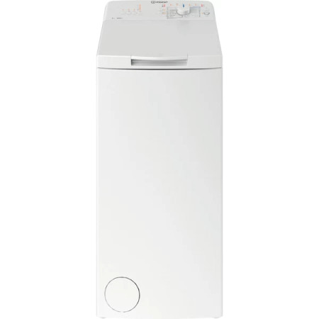 INDESIT | Washing machine | BTW L60400 EE/N | Energy efficiency class C | Top loading | Washing capacity 6 kg | 951 RPM | Depth 