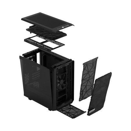 Fractal Design | Meshify 2 Mini | Side window | Black TG dark tint | mATX | Power supply included No | ATX