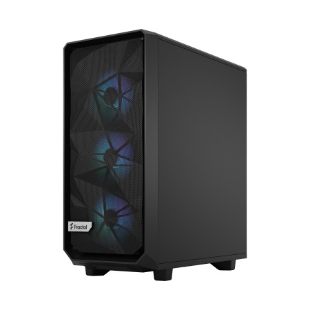 Fractal Design | Meshify 2 Compact RGB | Side window | Black TG Light Tint | Mid-Tower | Power supply included No | ATX