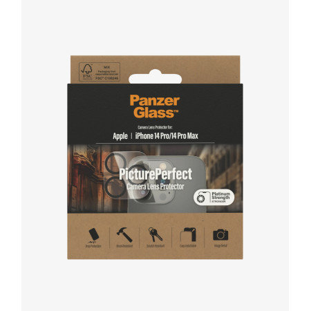 PanzerGlass | Camera Protector | Apple | iPhone 14 Pro/14 Pro Max | Black