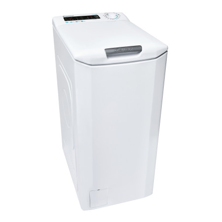 Candy | Washing Machine | CSTG 38TMCE/1-S | Energy efficiency class B | Top loading | Washing capacity 8 kg | 1300 RPM | Depth 6