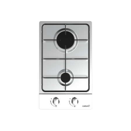 CATA | Hob | GI 3002 X | Gas | Number of burners/cooking zones 2 | Rotary knobs | Stainless steel