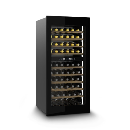 Caso | Wine Cooler | WineDeluxe WD 60 | Energy efficiency class F | Built-in | Bottles capacity 60 | Black