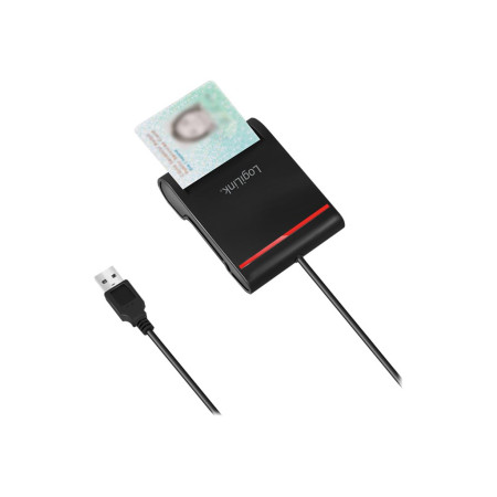 Logilink | USB 2.0 card reader, for smart ID | CR0047 | Card Reader