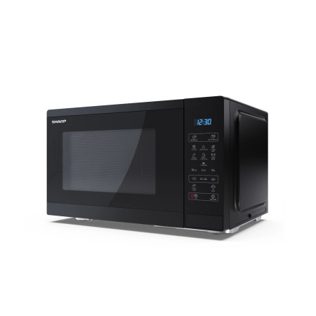 Sharp | Microwave Oven | YC-MS252AE-B | Free standing | 25 L | 900 W | Black