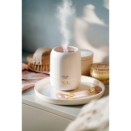 Adler | Ultrasonic aroma diffuser 3in1 | AD 7968 | Ultrasonic | Suitable for rooms up to 25 m | White