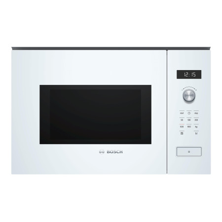 Bosch Microwave Oven | BFL554MW0 Series 6 | Built-in | 25 L | 900 W | White