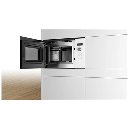 Bosch Microwave Oven | BFL554MW0 Series 6 | Built-in | 25 L | 900 W | White