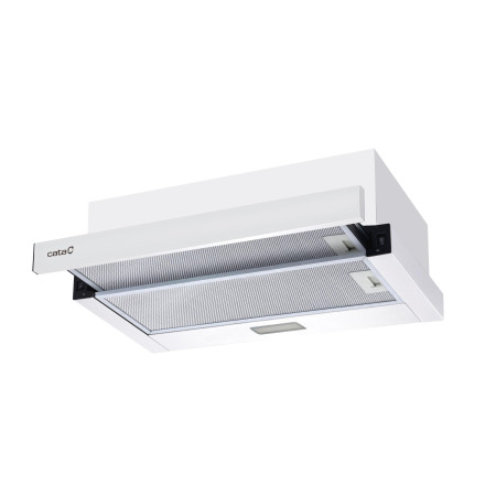 CATA | Hood | TFB-5160 WH | Telescopic | Energy efficiency class C | Width 59.5 cm | 300 m /h | Mechanical | CSLED | White