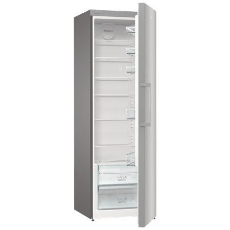 Gorenje | Refrigerator | R619EES5 | Energy efficiency class E | Larder | Height 185 cm | 38 dB | Stainless steel